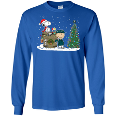 Philadelphia Eagles Snoopy The Peanuts Ugly Christmas Sweater  Super Bowl LS Cotton T-Shirt - The White Eagles