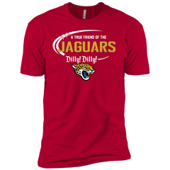 Dilly Dilly Jaguars A True Friend Of The Jaguars Men's Sleeve Shirt - The White Eagles
