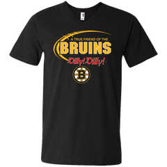 Dilly Dilly A True Friend Of The Boston Bruins Men's V-Neck T-Shirt - The White Eagles