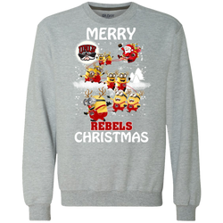 Christmas Sweaters Minions Santa Claus Merry Christmas Sweatshirt - The White Eagles
