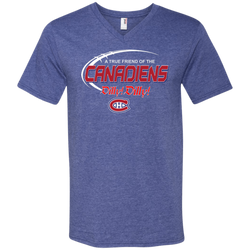 Dilly Dilly A True Friend Of The Montreal Canadiens Men's V-Neck T-Shirt - The White Eagles