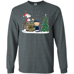 Seattle Seahawks Snoopy The Peanuts Ugly Christmas Sweater  Super Bowl LS Cotton T-Shirt - The White Eagles
