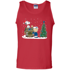 Detroit Lions Snoopy The Peanuts Ugly Christmas Sweater  Super Bowl Tank Top - The White Eagles