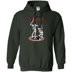 Detroit Tigers Baseball Rick And Morty Hoodie - The White Eagles