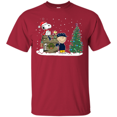 Houston Texans Snoopy The Peanuts Ugly Christmas Sweater  Super Bowl Cotton T-Shirt - The White Eagles