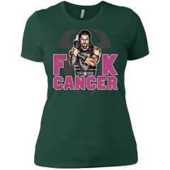 Roman Reigns Fuck Cancer Breast Cancer Awareness Ladies' Shirt - The White Eagles