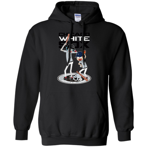 Chicago White Sox Baseball Rick And Morty Hoodie - The White Eagles