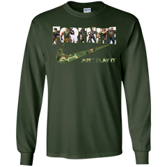 Fortnite Nike Camo Just Play It Shirts LS Cotton T-Shirt - The White Eagles