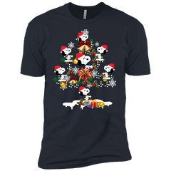 Christmas Is Coming Snoopy The Peanuts Movies Santa Claus Ugly Christmas Sweater Men's Sleeve Shirt - The White Eagles