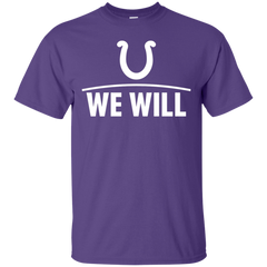 We Will Shirt For Indianapolis Colts Fans Cotton T-Shirt - The White Eagles