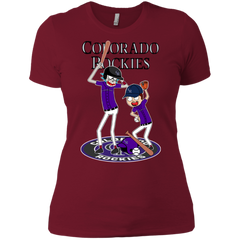 Colorado Rockies Baseball Rick And Morty Ladies' Shirt - The White Eagles