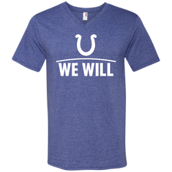 We Will Shirt For Indianapolis Colts Fans Men's V-Neck T-Shirt - The White Eagles
