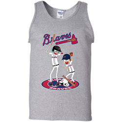 Atlanta Braves Baseball Rick And Morty Tank Top - The White Eagles