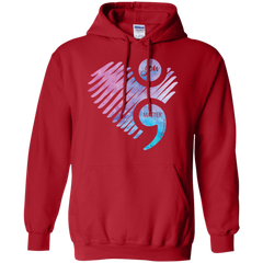 You Matter Don't Let Your Story End Semicolon Shirt Hoodie - The White Eagles