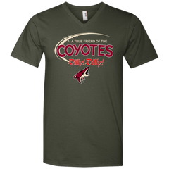 Dilly Dilly A True Friend Of The Arizona Coyotes Men's V-Neck T-Shirt - The White Eagles