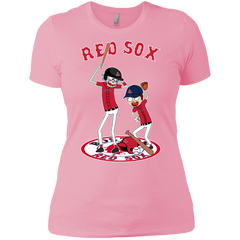 Boston Red Sox Baseball Rick And Morty Ladies' Shirt - The White Eagles