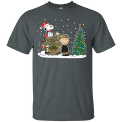 New Orleans Saints Snoopy The Peanuts Ugly Christmas Sweater  Super Bowl Cotton T-Shirt - The White Eagles