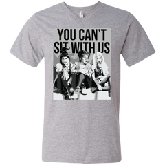 You Can't Sit With Us Hocus Horror Halloween Shirt Men's V-Neck T-Shirt - The White Eagles