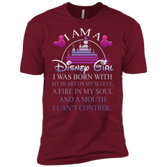 I Am A Disney Girl I Can't Control T-shirts Men's Sleeve Shirt - The White Eagles