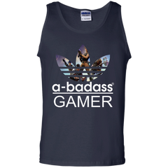 A-badass Gamer Fortnite Adidas Tank Top - The White Eagles