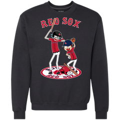 Boston Red Sox Baseball Rick And Morty Sweatshirt - The White Eagles
