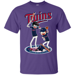 Minnesota Twins Baseball Rick And Morty Cotton T-Shirt - The White Eagles