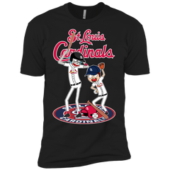St Louis Cardinals Baseball Rick And Morty Men's Sleeve Shirt - The White Eagles
