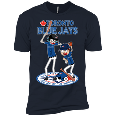 Toronto Blue Jays Baseball Rick And Morty Men's Sleeve Shirt - The White Eagles
