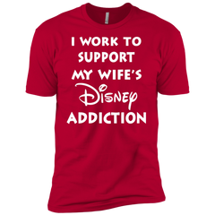 I Work To Support My Wife's Disney Addiction - Disney Shirt Men's Sleeve Shirt - The White Eagles