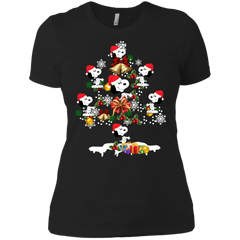 Christmas Is Coming Snoopy The Peanuts Movies Santa Claus Ugly Christmas Sweater Ladies' Shirt - The White Eagles