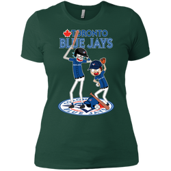 Toronto Blue Jays Baseball Rick And Morty Ladies' Shirt - The White Eagles