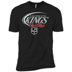Dilly Dilly A True Friend Of The Los Angeles Kings Men's Sleeve Shirt - The White Eagles