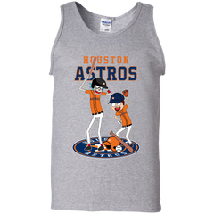 Houston Astros Baseball Rick And Morty Tank Top - The White Eagles