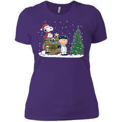 Los Angeles Rams Snoopy The Peanuts Ugly Christmas Sweater  Super Bowl Ladies' Shirt - The White Eagles