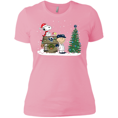 Los Angeles Rams Snoopy The Peanuts Ugly Christmas Sweater  Super Bowl Ladies' Shirt - The White Eagles