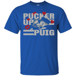 Pucker Up Puig Cotton T-Shirt - The White Eagles