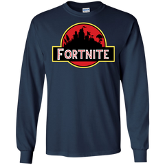 Fortnite Jurassic Park Jurassic World Fallen Kingdom LS Cotton T-Shirt - The White Eagles