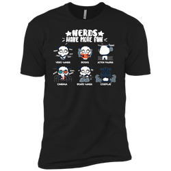 Nerds Have More Fun Shirt Men's Sleeve Shirt - The White Eagles