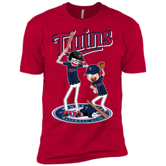 Minnesota Twins Baseball Rick And Morty Men's Sleeve Shirt - The White Eagles