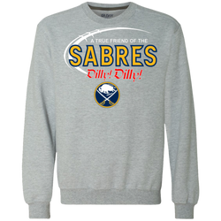 Dilly Dilly A True Friend Of The Buffalo Sabres Sweatshirt - The White Eagles
