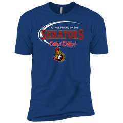 Dilly Dilly A True Friend Of The Ottawa Senators Men's Sleeve Shirt - The White Eagles