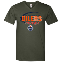 Dilly Dilly A True Friend Of The Edmonton Oilers Men's V-Neck T-Shirt - The White Eagles