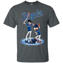 Kansas City Royals Baseball Rick And Morty Cotton T-Shirt - The White Eagles