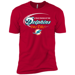 Nfl Dilly Dilly Miami Dolphins A True Friend Of The Dolphins Men's Sleeve Shirt - The White Eagles