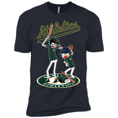 Oakland Athletics Baseball Rick And Morty Men's Sleeve Shirt - The White Eagles