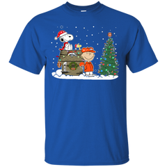 Denver Broncos Snoopy The Peanuts Ugly Christmas Sweater  Super Bowl Cotton T-Shirt - The White Eagles