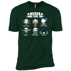 Nerds Have More Fun Shirt Men's Sleeve Shirt - The White Eagles