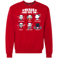 Nerds Have More Fun Shirt Sweatshirt - The White Eagles