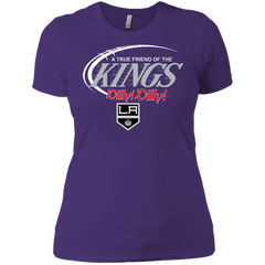 Dilly Dilly A True Friend Of The Los Angeles Kings Ladies' Shirt - The White Eagles