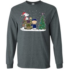 New York Giants Snoopy The Peanuts Ugly Christmas Sweater  Super Bowl LS Cotton T-Shirt - The White Eagles